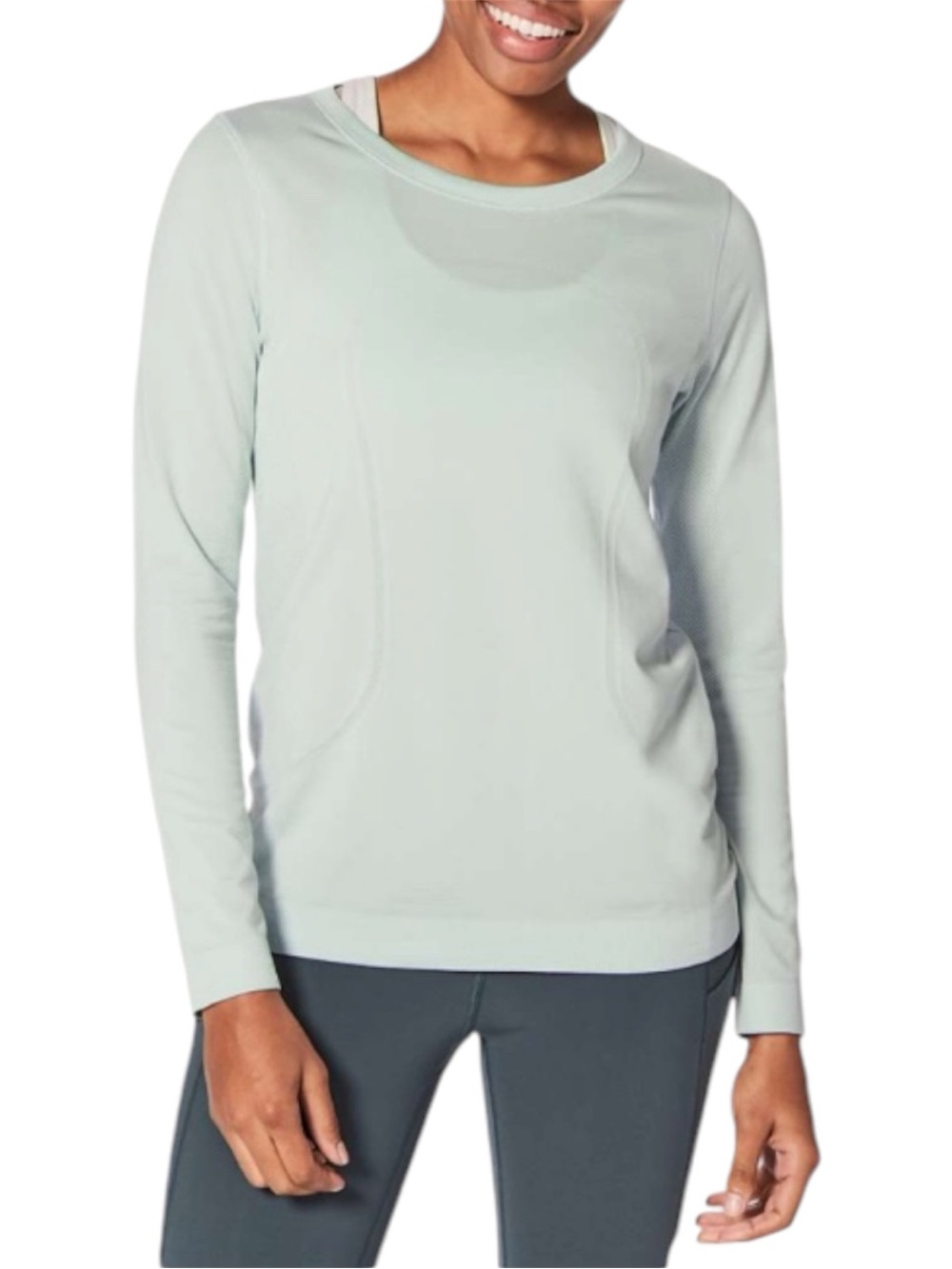 Lululemon Swiftly Tech Long Sleeve (Breeze) Relaxed Fit in Sea Breeze Size 6